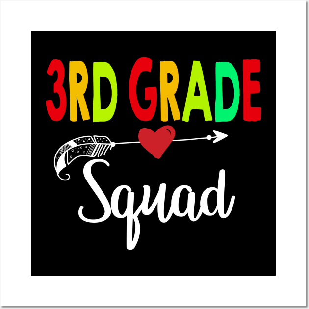 12th Grade Squad Teacher Back To School Wall Art by aaltadel